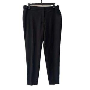 Calvin Klein Highline Dress Pants Mid Rise Career Slack Academia Straight Black‎
